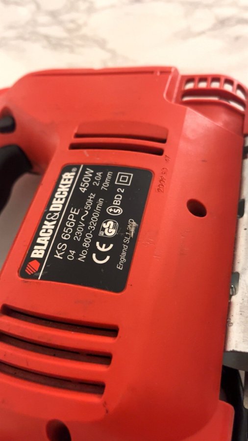 Black  Decker Jiggsåg KS 656PE