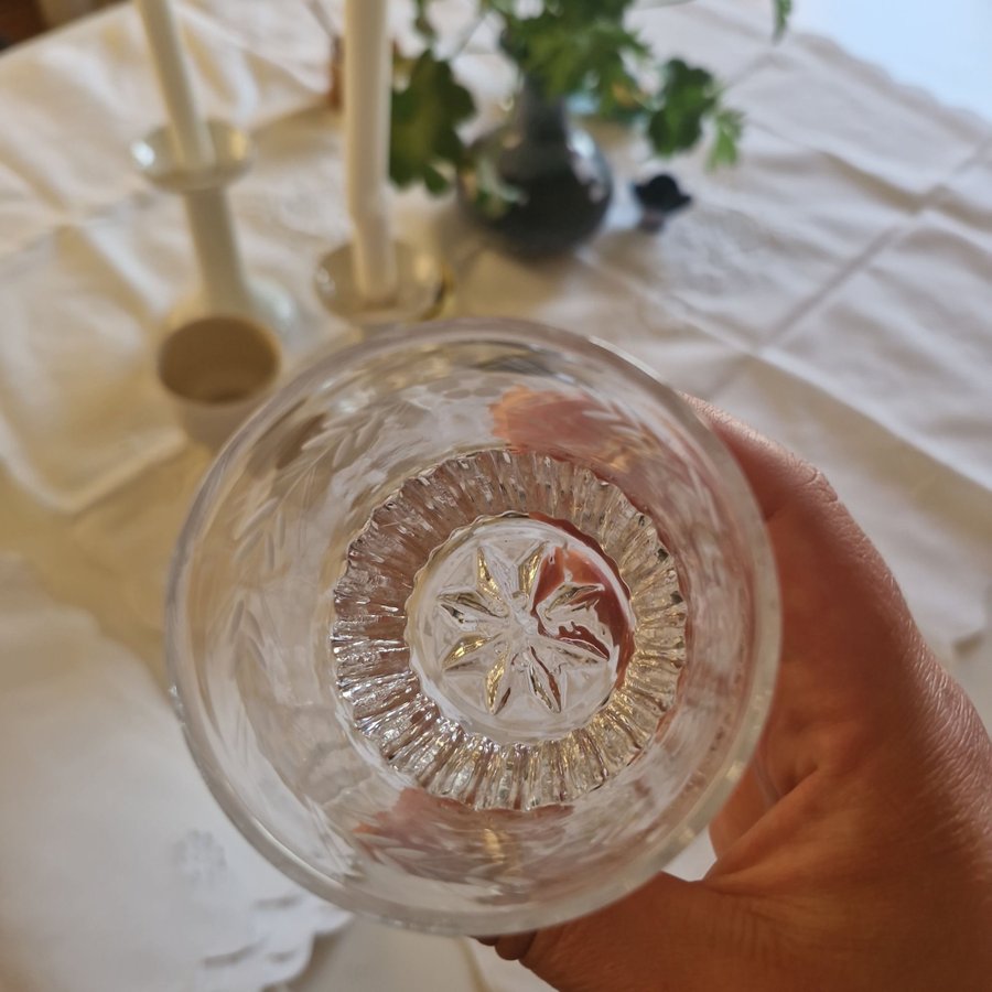 7st Selterglas möjligtvis cederbergs glasbruk 1800-talet