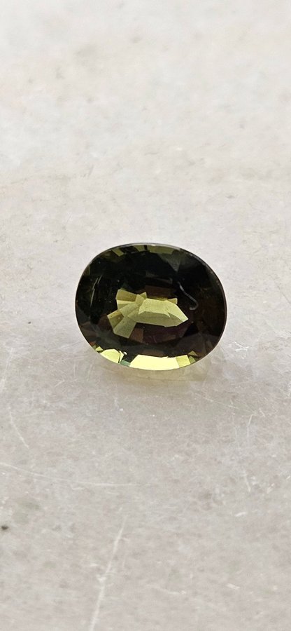 Naturlig Grön Safir 1.39Ct