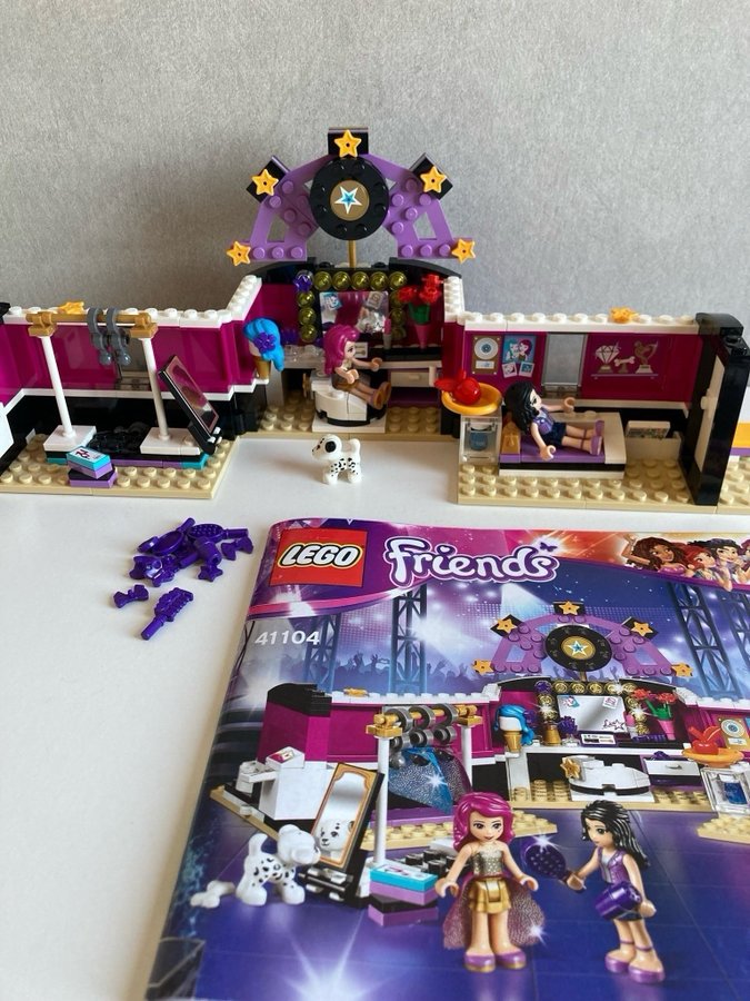 Lego Friends 41104 Popstjärnornas loge, komplett!