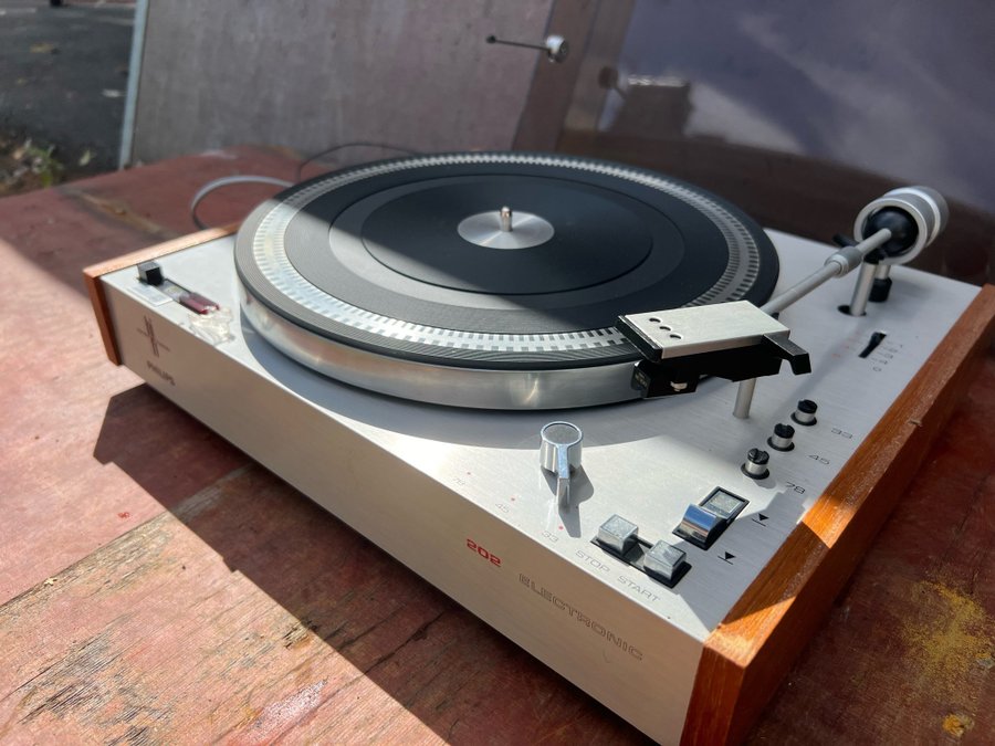 Philips Skivspelare Vinylspelare Electronic 202