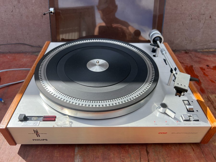 Philips Skivspelare Vinylspelare Electronic 202