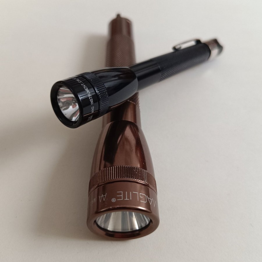 2 st. Maglite ficklampor - Mini Maglite