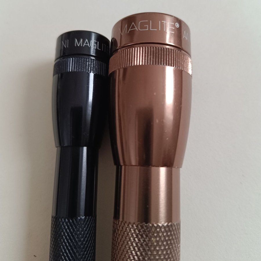 2 st. Maglite ficklampor - Mini Maglite