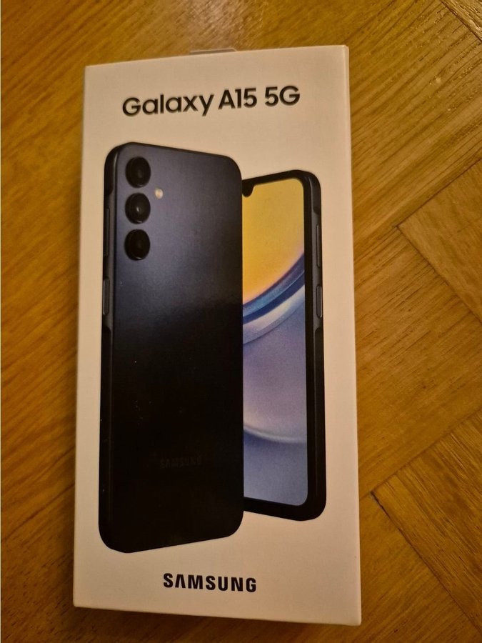 Samsung Galaxy A15 5G oanvänd och ej operatörslåst