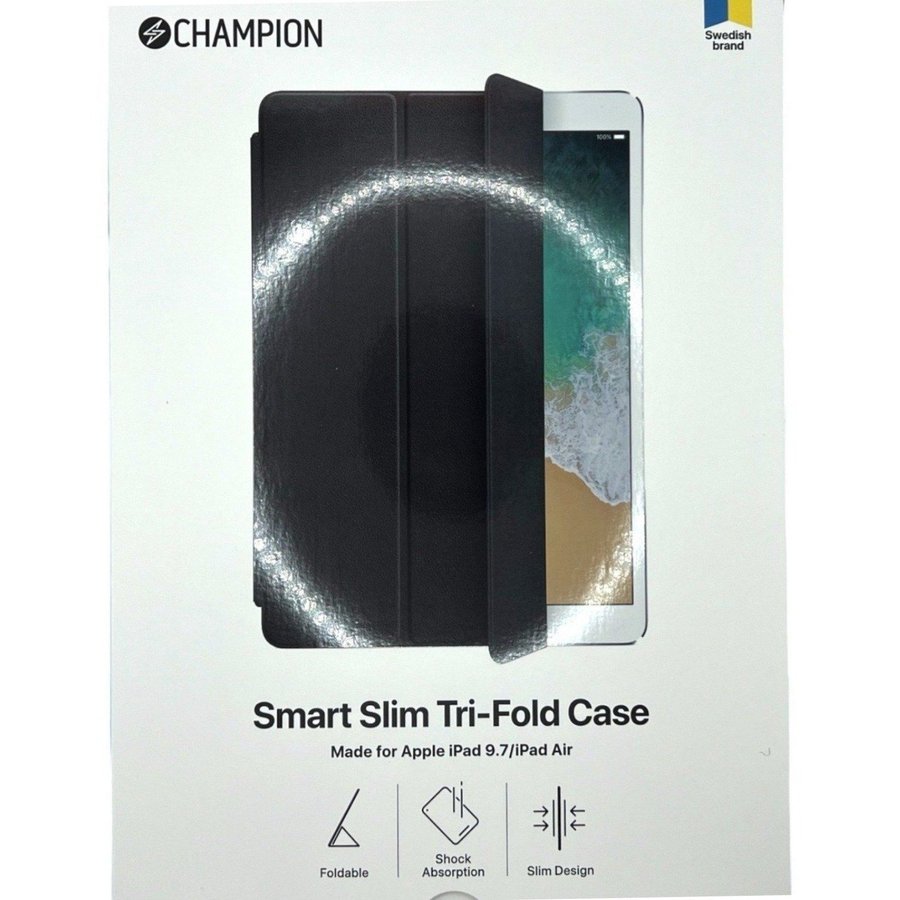 Champion Folio - iPad 97" 2017/2018 + iPad Air (Gen 1/2)