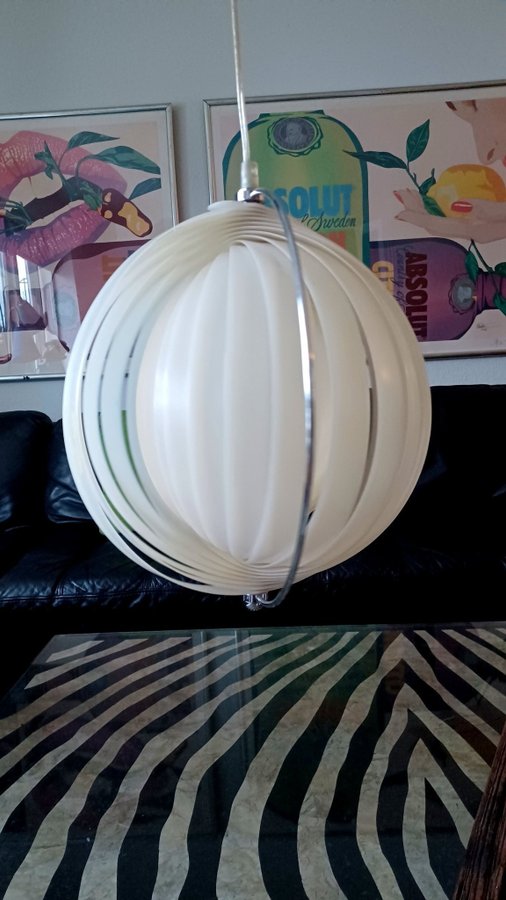 Vintage Moon Lamp 1980erne