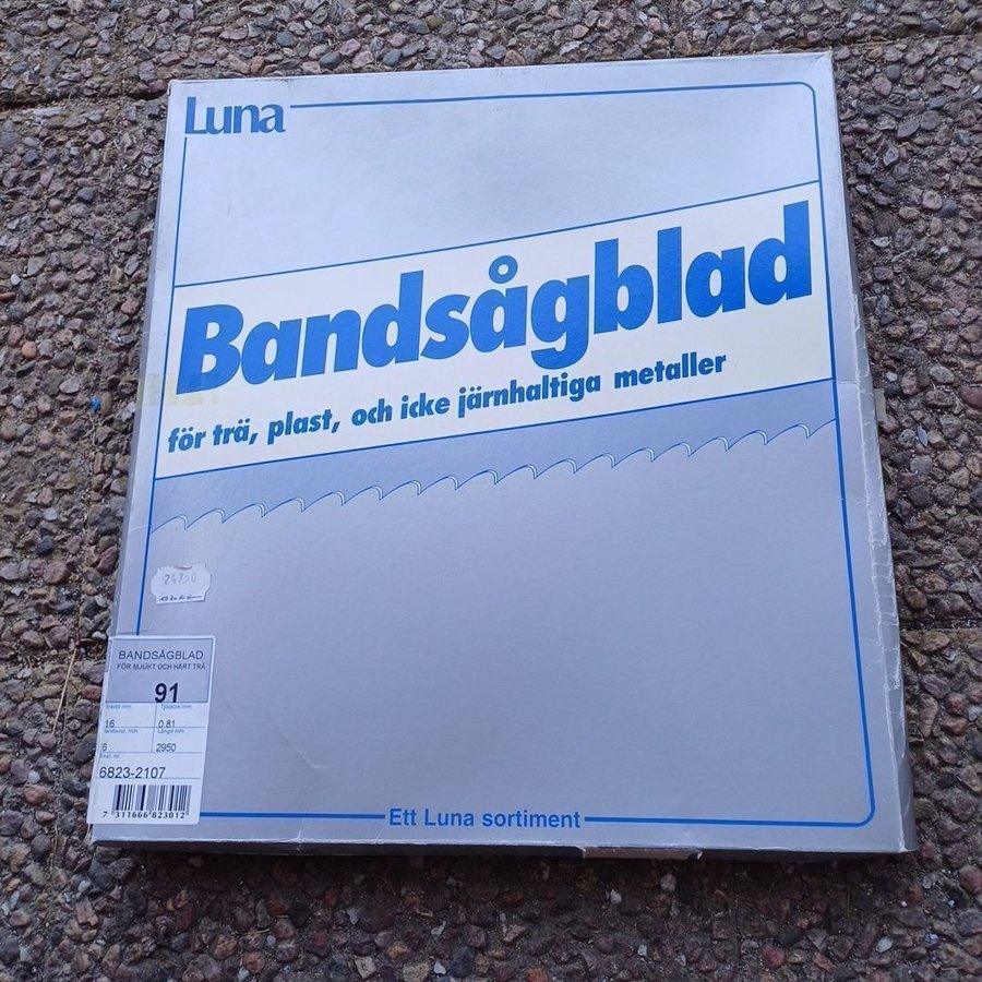 Bandsågsblad Luna 6823-2107