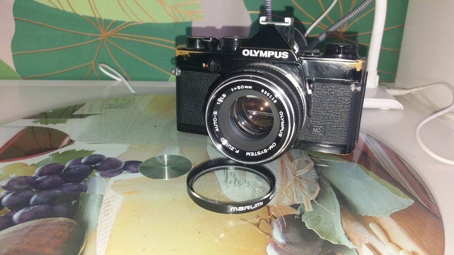 Olympus OM 1 film SLR-kamera