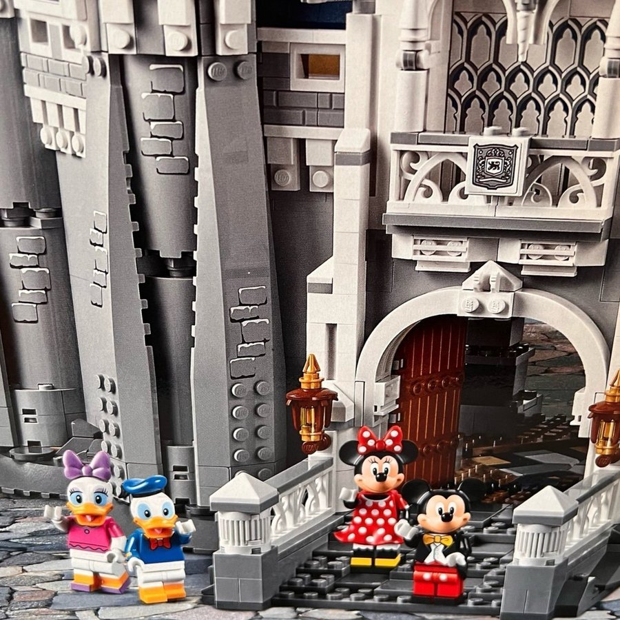 Lego Disney slott, 71040, oöppnad