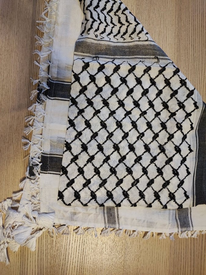 Äkta Palestinasjal keffiyeh