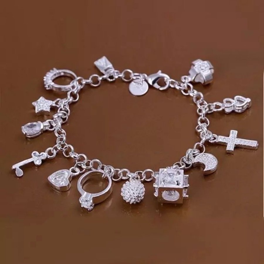 ARMBAND STERLING SILVER 925 KLAPP