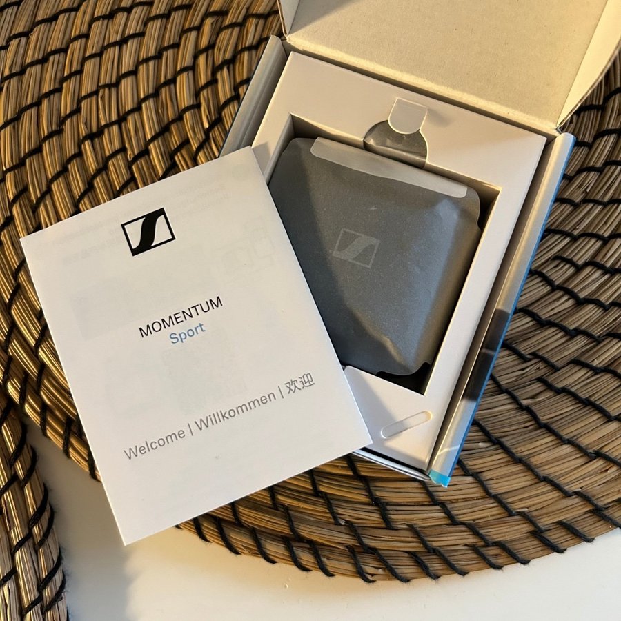 Sennheiser Momentum Sport True Wireless Pulsmätare ANC NYSKICK