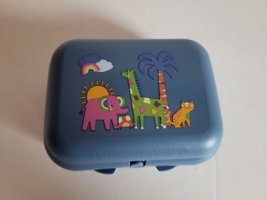 Tupperware Babuska Safarimotiv, blå, HELT NY!