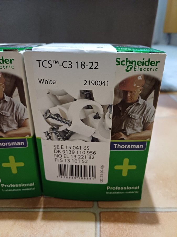 Schneider Electric TCS™-C3 18-22 Vit helt nya