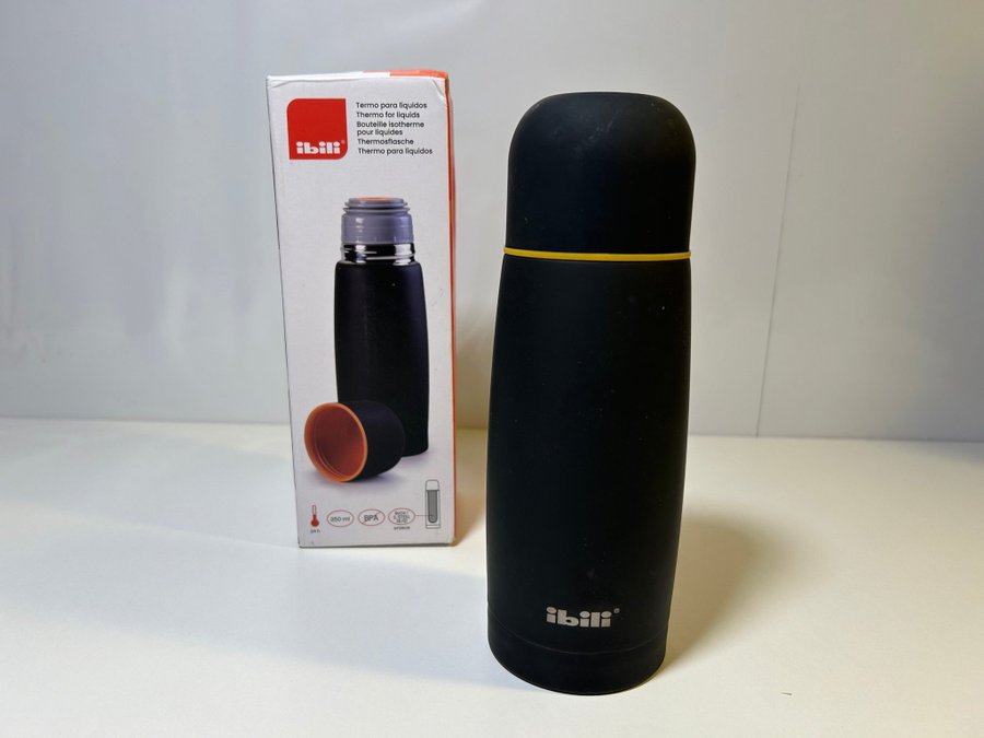 BID! IBILI Solid Thermos Flask, 350 ml, Stainless Steel!