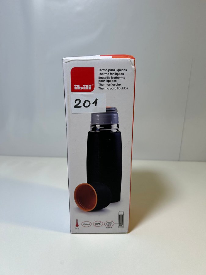 BID! IBILI Solid Thermos Flask, 350 ml, Stainless Steel!