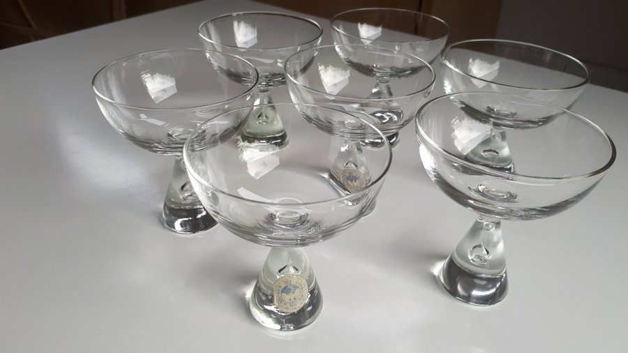 7 Bent Severin PRINCESS Holmegård Danmark Perfect Likørglas 8cm Dansk Likör Glas