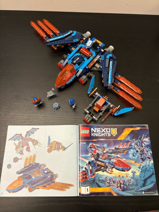 Lego Nexo Knights 70351 Clays falkjagare