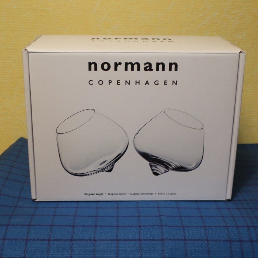 Cognacskupor Normann Copenhagen, 2-pack presentförpackning