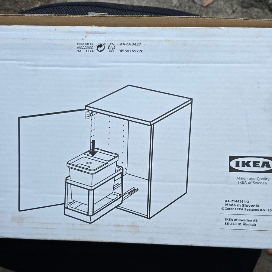 IKEA HÅLLBAR Sopsorteringslösning