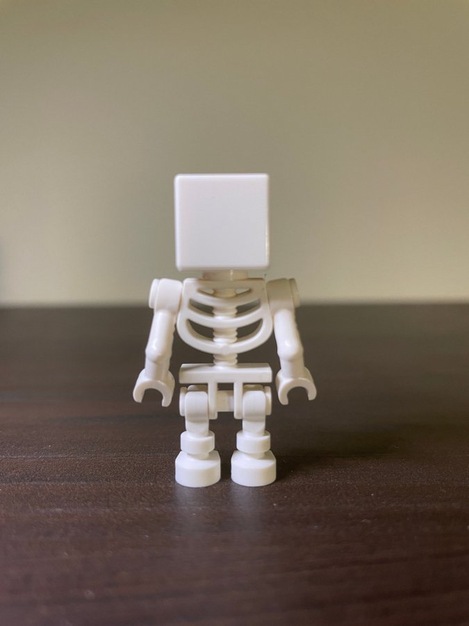 LEGO Minifigure - Skeleton - Minecraft