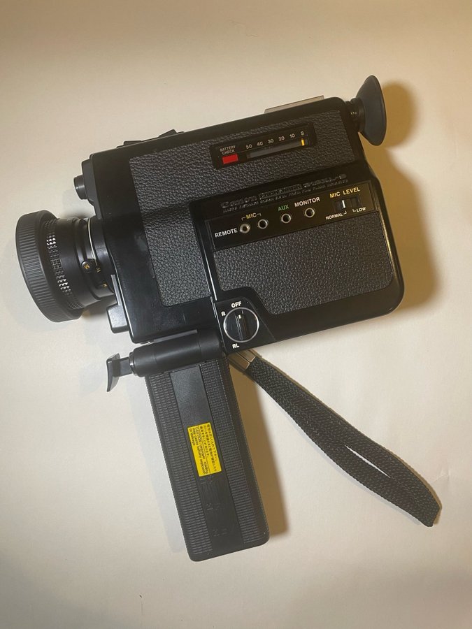 Vintage Canon super8 filmkamera 312XL-S fint skick!