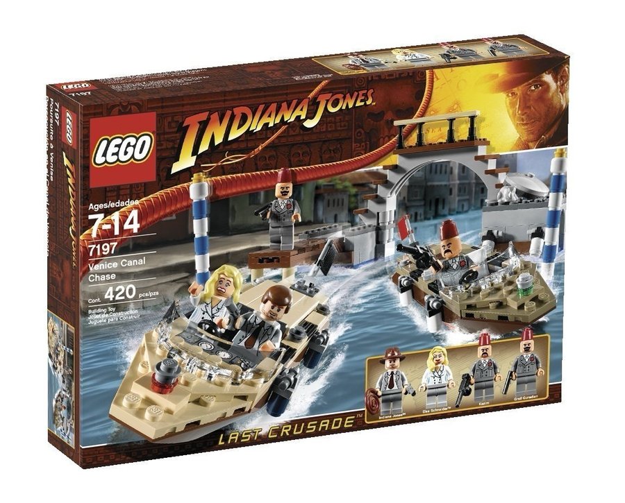 Lego Indiana Jones 7197 Venice Canal Chase