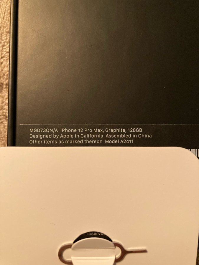 iPhone 12 Pro Max Graphite