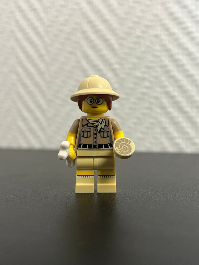 Lego Minifigurer Serie 13 Paleontologist Komplett