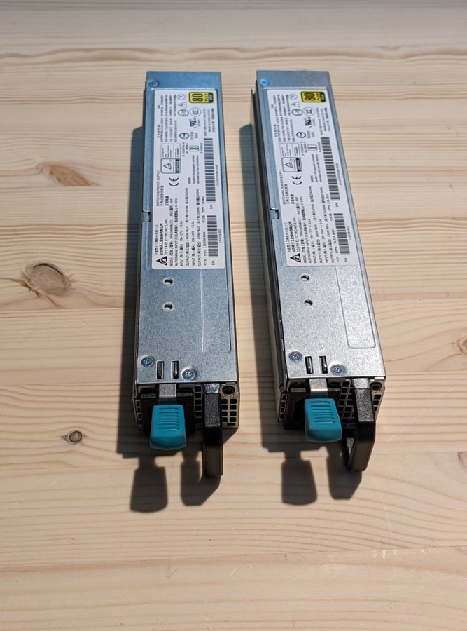 2x Delta Electronics 450W Power Supply dps-500wb-2C J14249-002