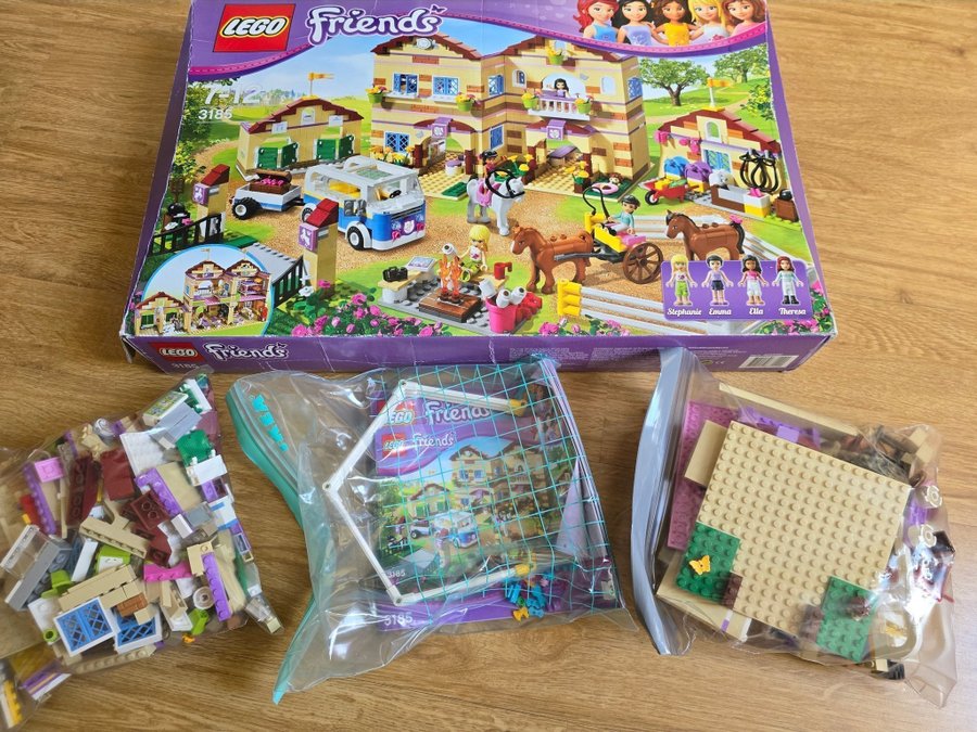 LEGO Friends 3186 Ridhus  Hästvagn