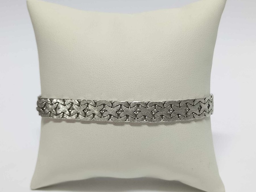 Fin armband - kvinnors armband i silver 800 vikt 153gram L 20cm B 07cm