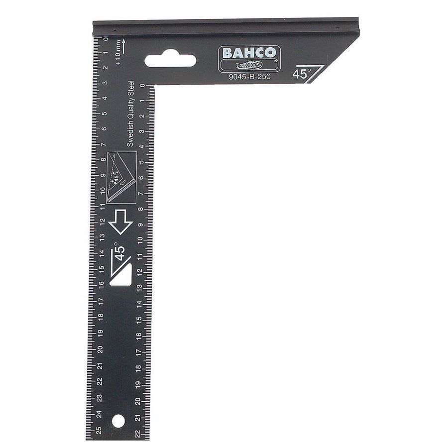 Bahco / Bacho Precisionsvinkel / Vinkel / Vinkelhake / Snickarvinkel 9045-B-250