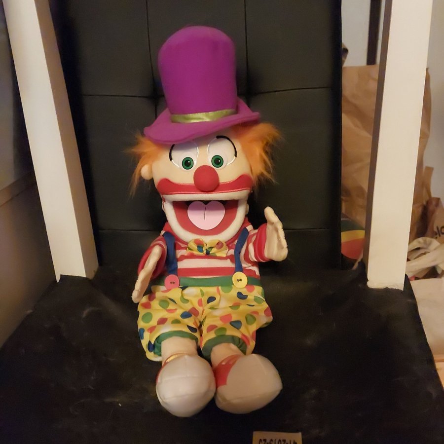 Clown docka kasperdocka