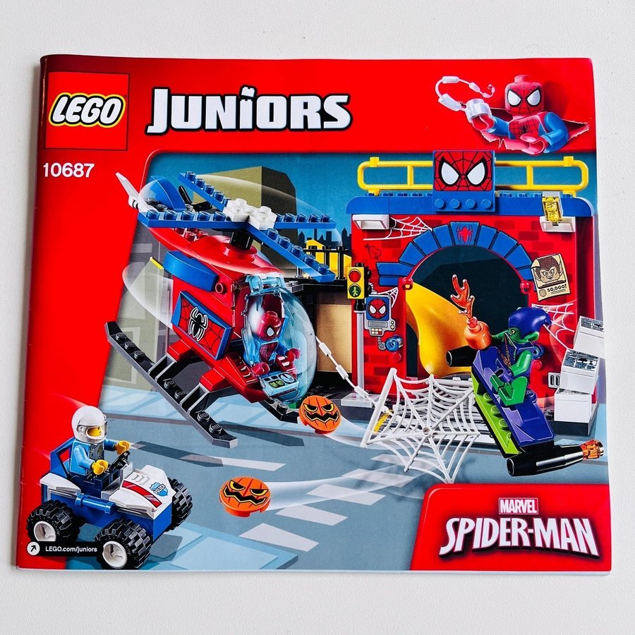 LEGO Juniors 10687 Spider-Man Helikopterjagt