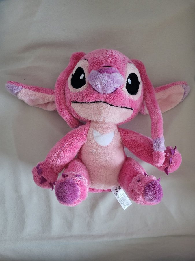 Disney Stitch Gosedjur Rosa Angel