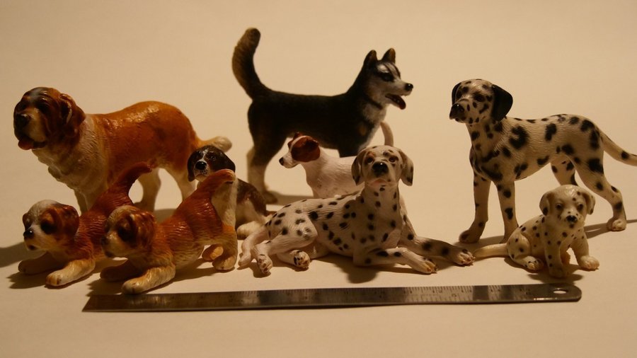 Schleich Hundar 2 *Samlarobjekt eller leksak*