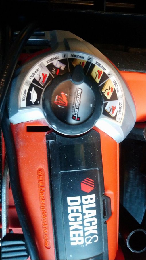 Black  Decker sticksåg