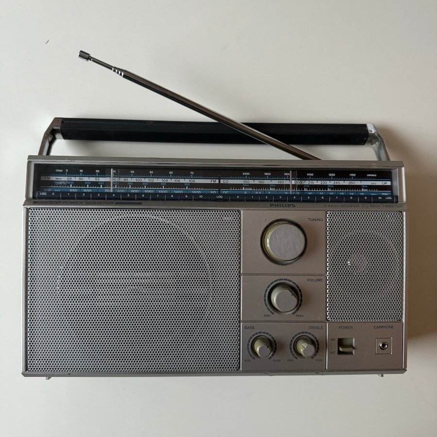 Philips 4-bandsradio