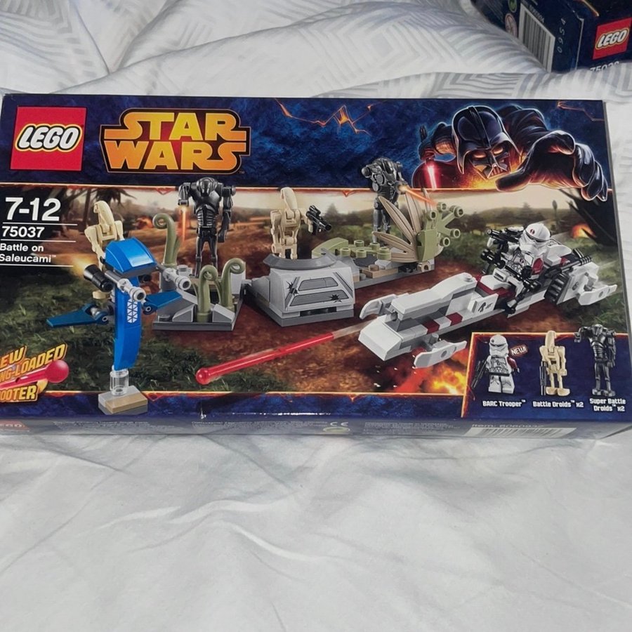 Lego star wars Battle on Saleucami 75037 OÖPPNAD