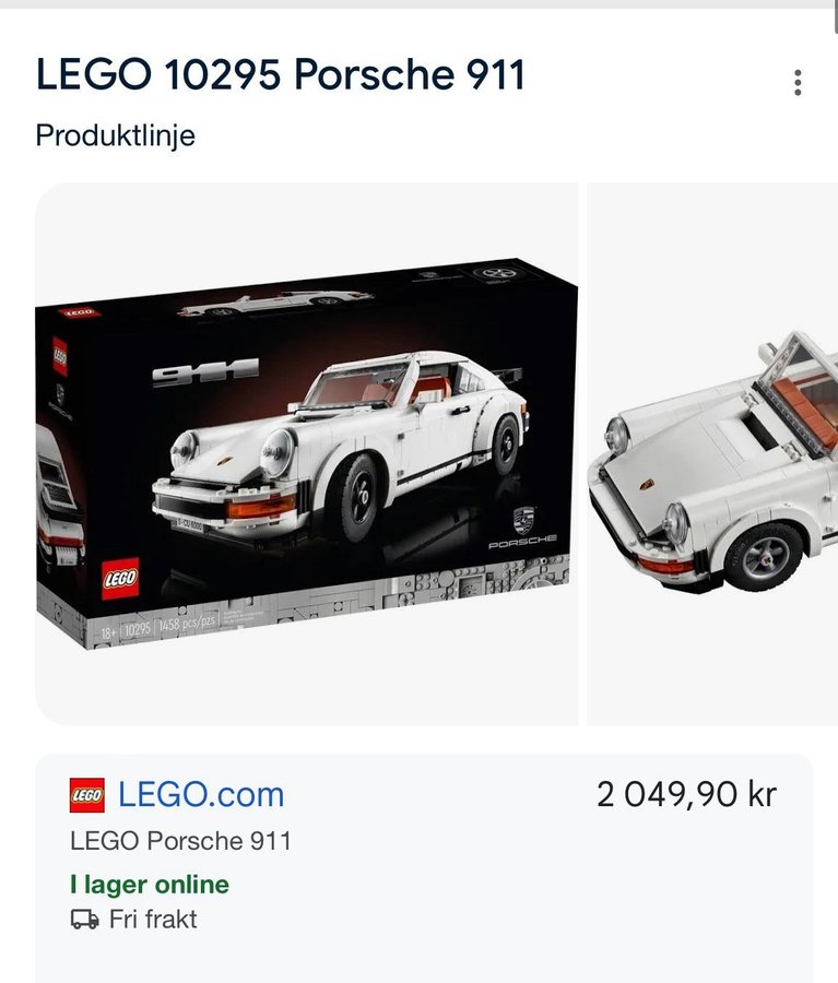 LEGO 10295 Porsche 911