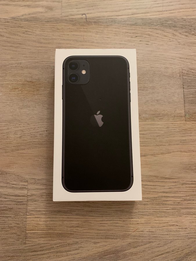 iPhone 11 Svart Låda