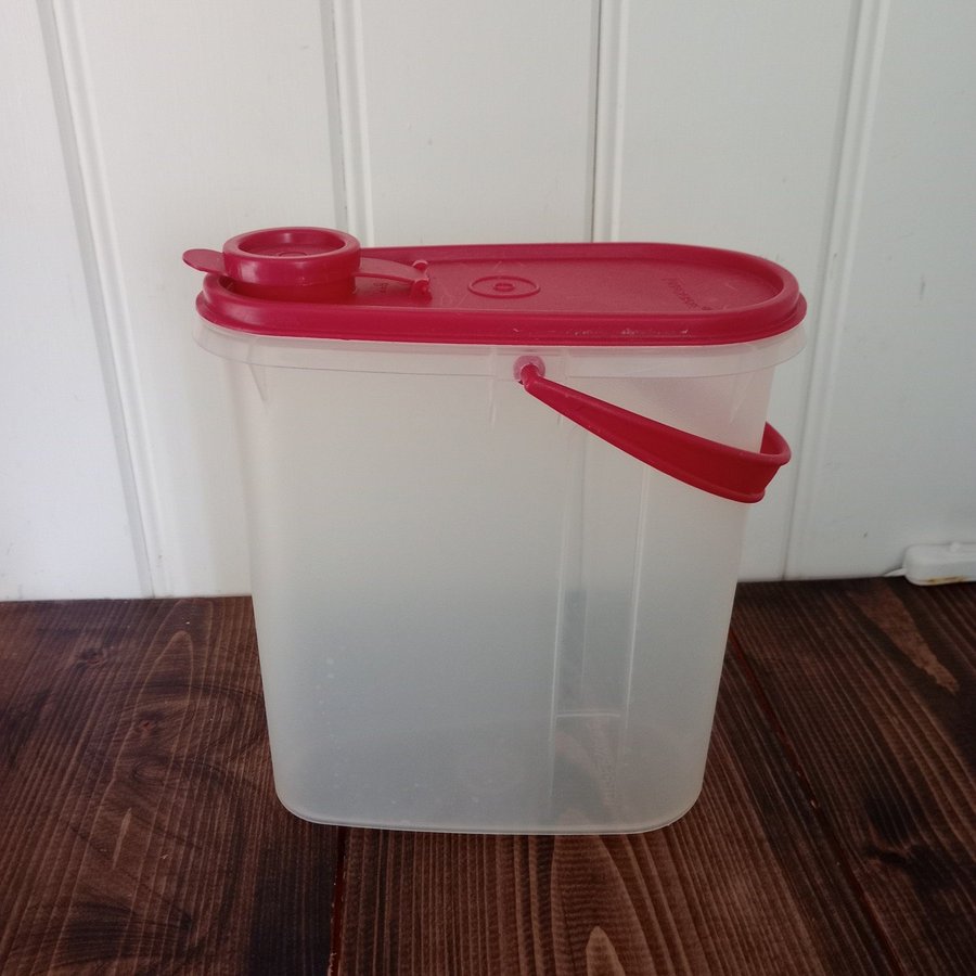 Tupperware slimline 2liter behållare med handtag