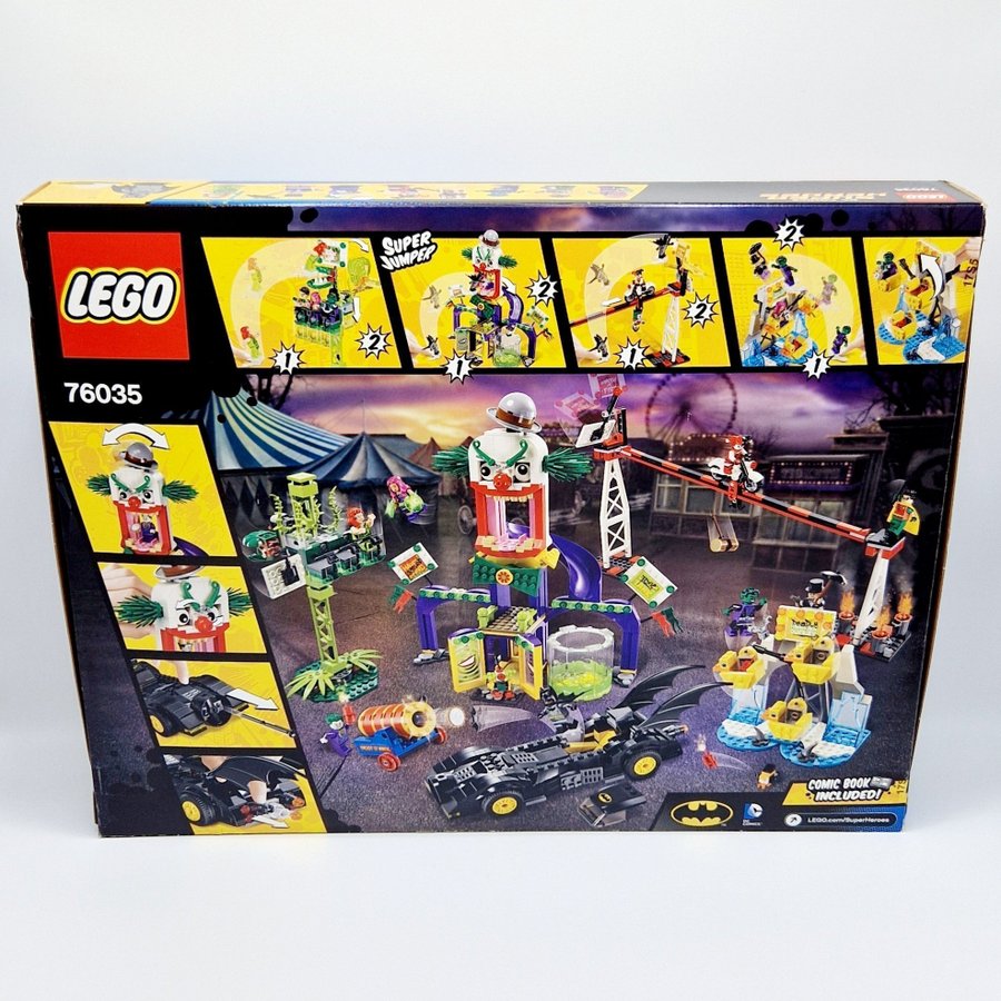 LEGO 76035 - Super Heroes - Jokerland - Oöppnad