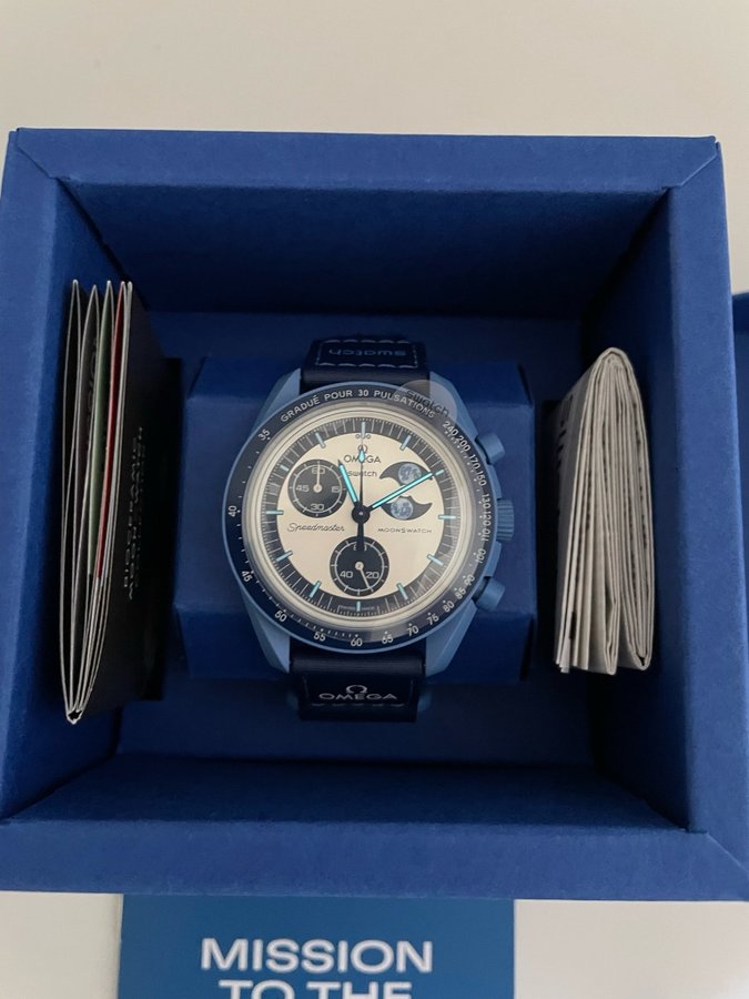 Omega x Swatch "Mission to the super blue moonphase"