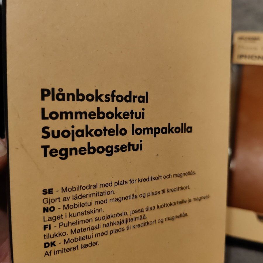 Plånboksfodral iPhone 11 Pro Max