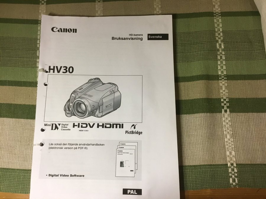 Canon HV30 HD-Videokamera