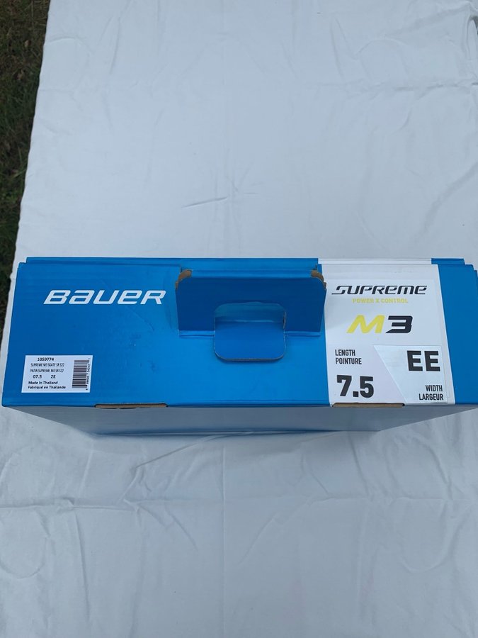 Bauer Supreme M3 Ishockey Skridskor Storlek 7.5 EE