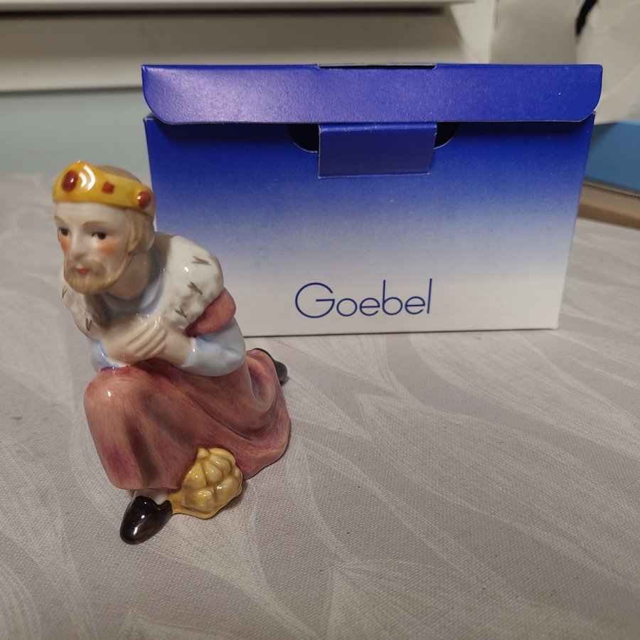 Goebel - vise man figurin för julkrubba